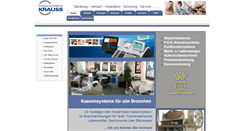 Desktop Screenshot of kassen-krauss.de